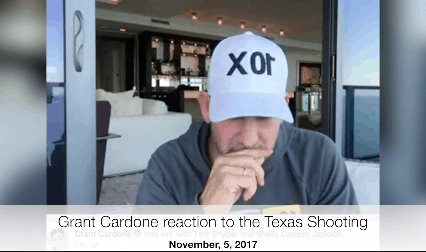 Grant Cardone | Texas Mass Shooting (Candid Moment)